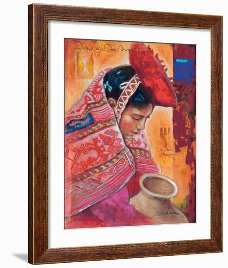 Beauty in Costume-Joadoor-Framed Art Print