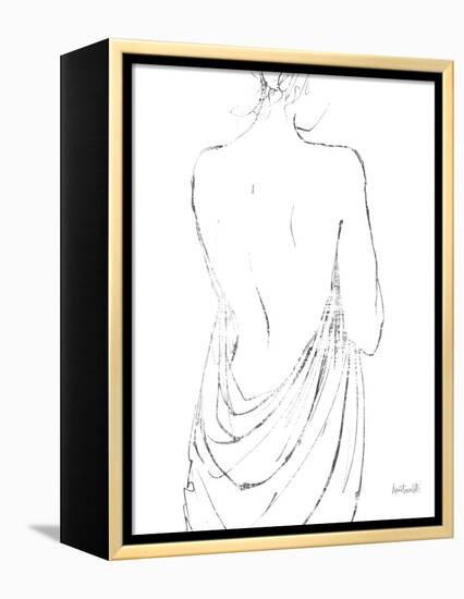 Beauty in the Mist I BW-Anne Tavoletti-Framed Stretched Canvas