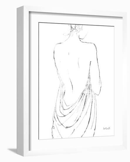 Beauty in the Mist I BW-Anne Tavoletti-Framed Art Print