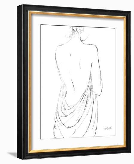 Beauty in the Mist I BW-Anne Tavoletti-Framed Art Print