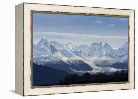 Beauty of Chilkat Mountains, Haines, Alaska-fmcginn-Framed Premier Image Canvas