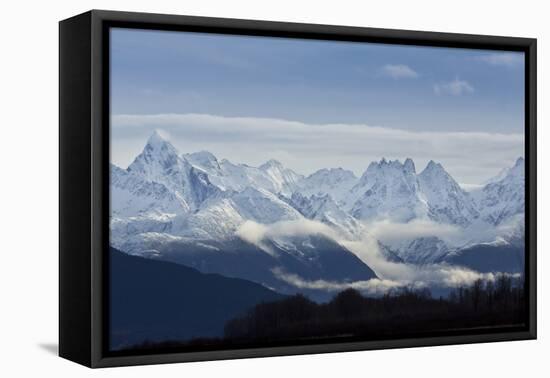 Beauty of Chilkat Mountains, Haines, Alaska-fmcginn-Framed Premier Image Canvas