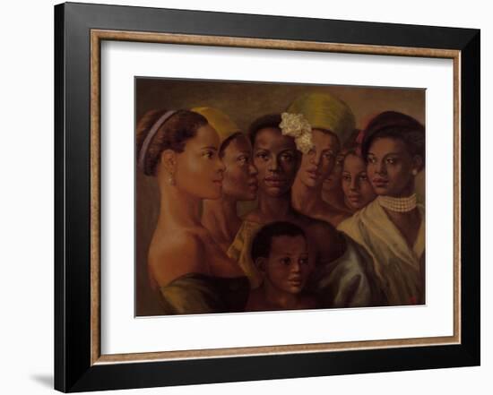 Beauty of Color-Tim Ashkar-Framed Art Print