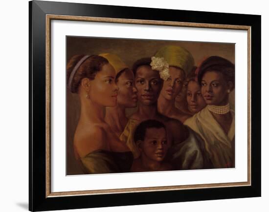 Beauty of Color-Tim Ashkar-Framed Art Print