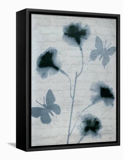 Beauty of Light Blue 3-Dan Zamudio-Framed Stretched Canvas