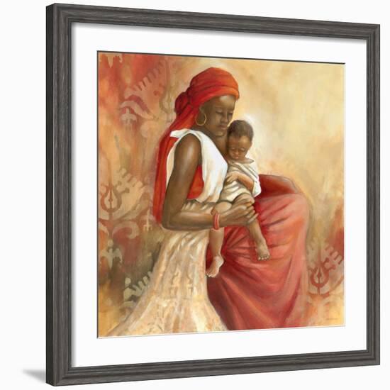 Beauty of Love I-Carol Robinson-Framed Art Print