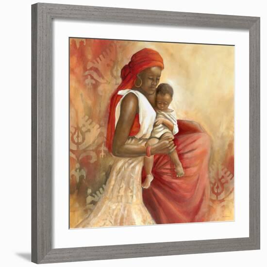 Beauty of Love I-Carol Robinson-Framed Art Print