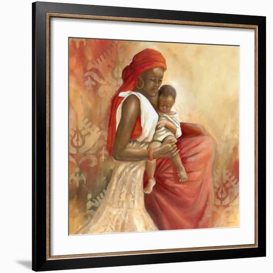 Beauty of Love I-Carol Robinson-Framed Art Print