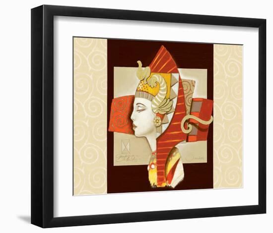 Beauty of the Queen-Joadoor-Framed Art Print