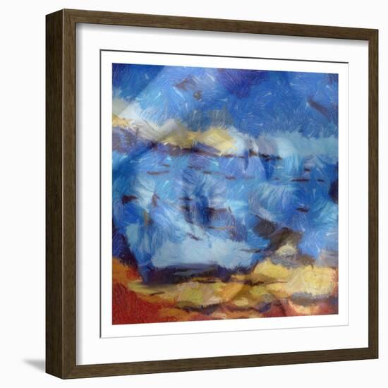 Beauty On paint-Sheldon Lewis-Framed Art Print