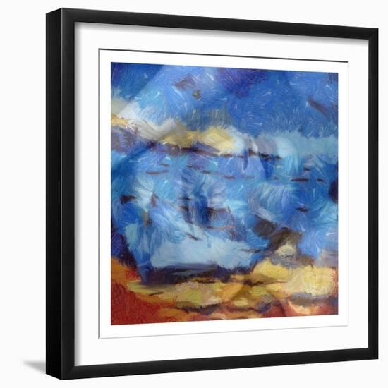 Beauty On paint-Sheldon Lewis-Framed Art Print