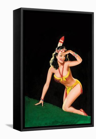 Beauty Parade Magazine; Dancin' Dynamite-Peter Driben-Framed Stretched Canvas