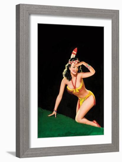 Beauty Parade Magazine; Dancin' Dynamite-Peter Driben-Framed Art Print