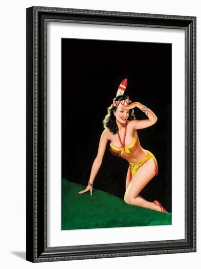 Beauty Parade Magazine; Dancin' Dynamite-Peter Driben-Framed Art Print