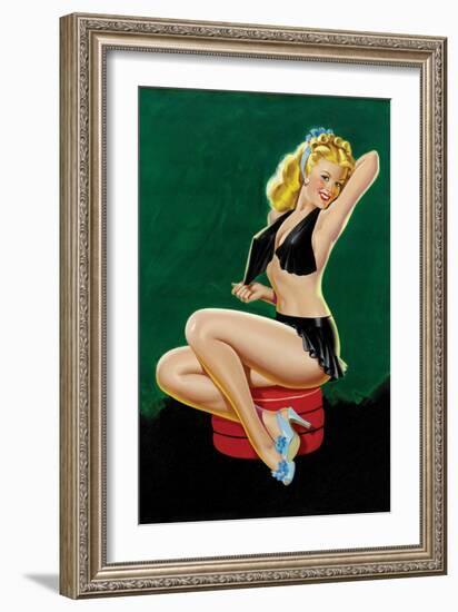 Beauty Parade; Uncovering Beauty-Peter Driben-Framed Art Print