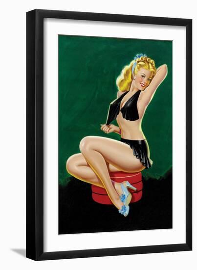 Beauty Parade; Uncovering Beauty-Peter Driben-Framed Art Print