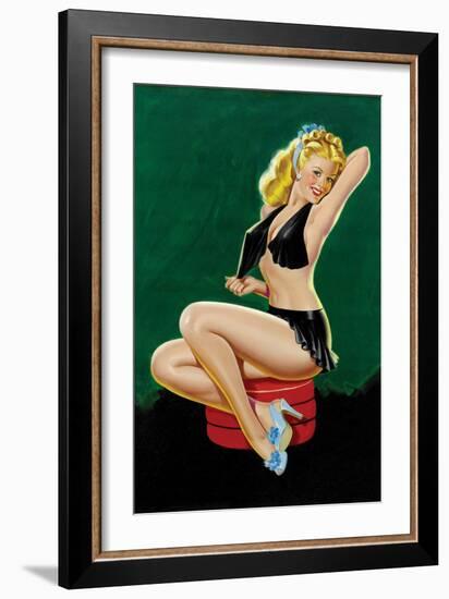 Beauty Parade; Uncovering Beauty-Peter Driben-Framed Art Print