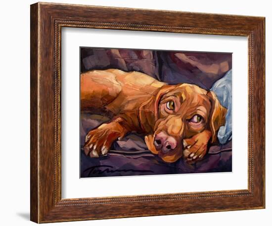 Beauty Rest-Connie R. Townsend-Framed Art Print