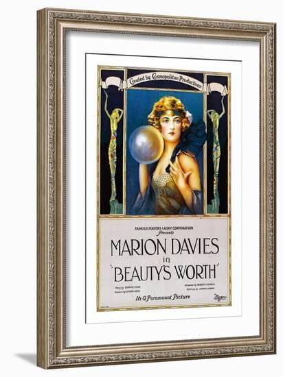 Beauty's Worth-null-Framed Art Print