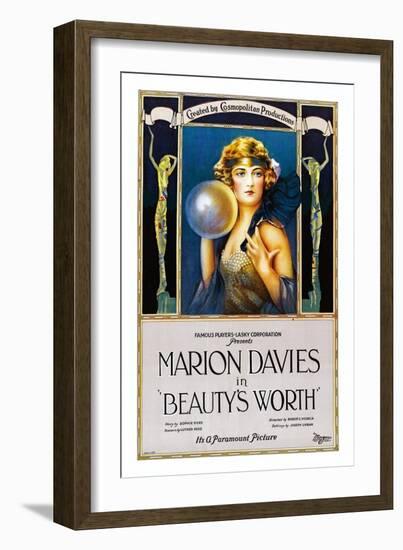 Beauty's Worth-null-Framed Art Print