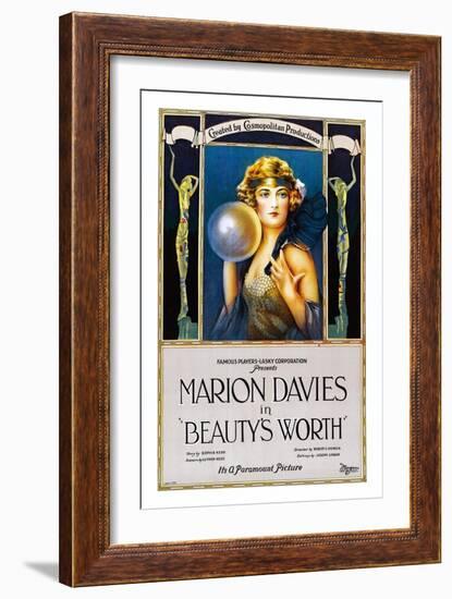 Beauty's Worth-null-Framed Art Print