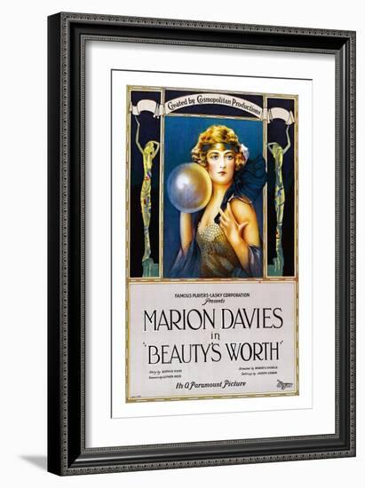 Beauty's Worth-null-Framed Art Print