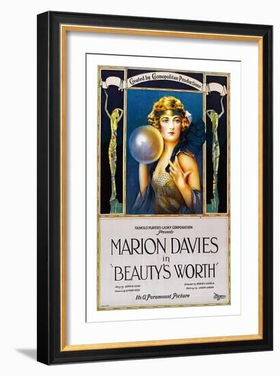 Beauty's Worth-null-Framed Art Print