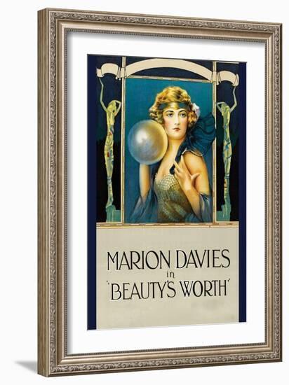 Beauty's Worth-null-Framed Art Print