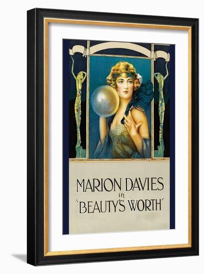 Beauty's Worth-null-Framed Art Print