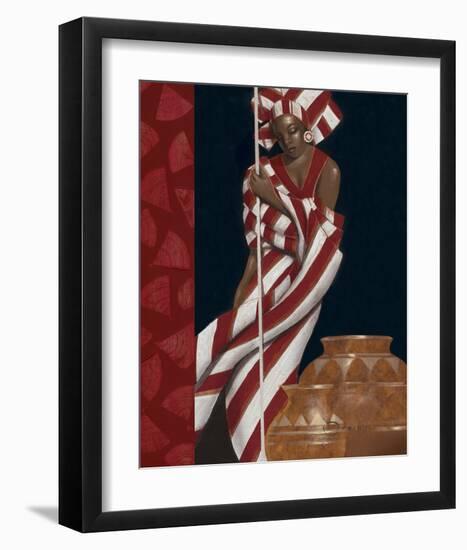 Beauty with Lance-Joadoor-Framed Art Print