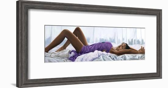 Beauty-John Silver-Framed Art Print