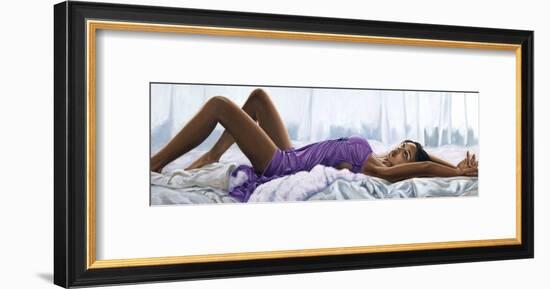 Beauty-John Silver-Framed Art Print