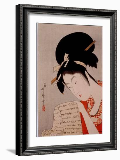 Beauty-Kitagawa Utamaro-Framed Giclee Print