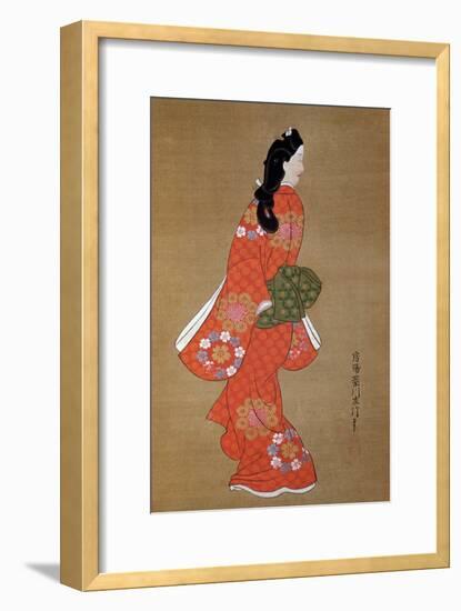 Beauty-Hishikawa Moronobu-Framed Giclee Print