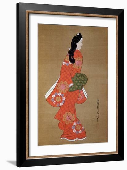 Beauty-Hishikawa Moronobu-Framed Giclee Print