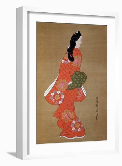 Beauty-Hishikawa Moronobu-Framed Giclee Print