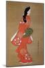 Beauty-Hishikawa Moronobu-Mounted Giclee Print