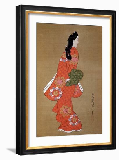 Beauty-Hishikawa Moronobu-Framed Giclee Print