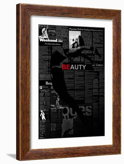 Beauty-NaxArt-Framed Art Print