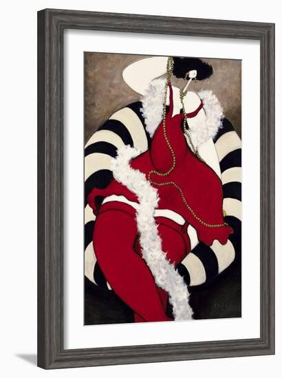 Beaux Cheveux-Michel Boulet-Framed Giclee Print