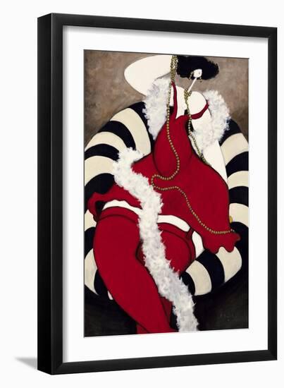 Beaux Cheveux-Michel Boulet-Framed Giclee Print