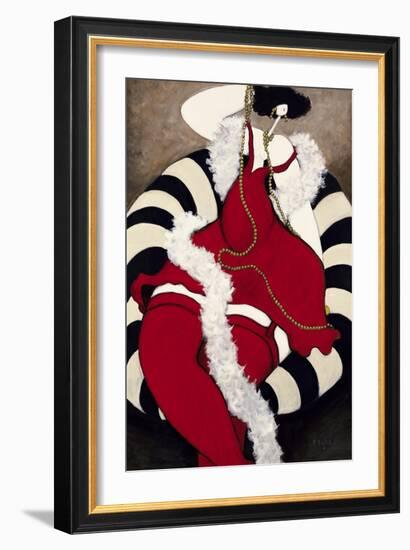 Beaux Cheveux-Michel Boulet-Framed Giclee Print