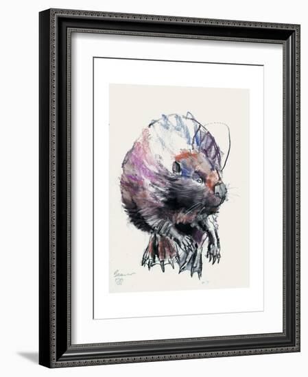 Beaver, 2001-Mark Adlington-Framed Giclee Print