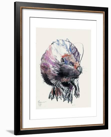 Beaver, 2001-Mark Adlington-Framed Giclee Print