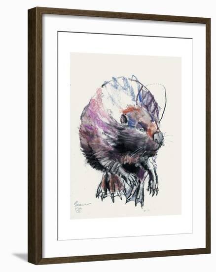 Beaver, 2001-Mark Adlington-Framed Giclee Print