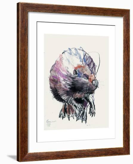 Beaver, 2001-Mark Adlington-Framed Giclee Print