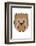 Beaver - Animaru Cartoon Animal Print-Animaru-Framed Giclee Print