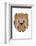 Beaver - Animaru Cartoon Animal Print-Animaru-Framed Giclee Print