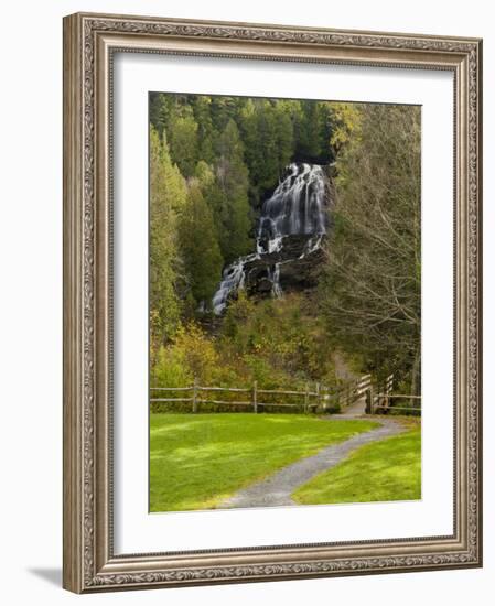 Beaver Brook falls in Colebrook, New Hampshire, USA-Jerry & Marcy Monkman-Framed Photographic Print