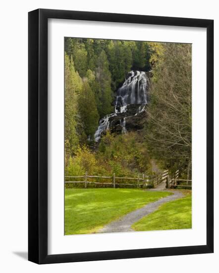 Beaver Brook falls in Colebrook, New Hampshire, USA-Jerry & Marcy Monkman-Framed Photographic Print